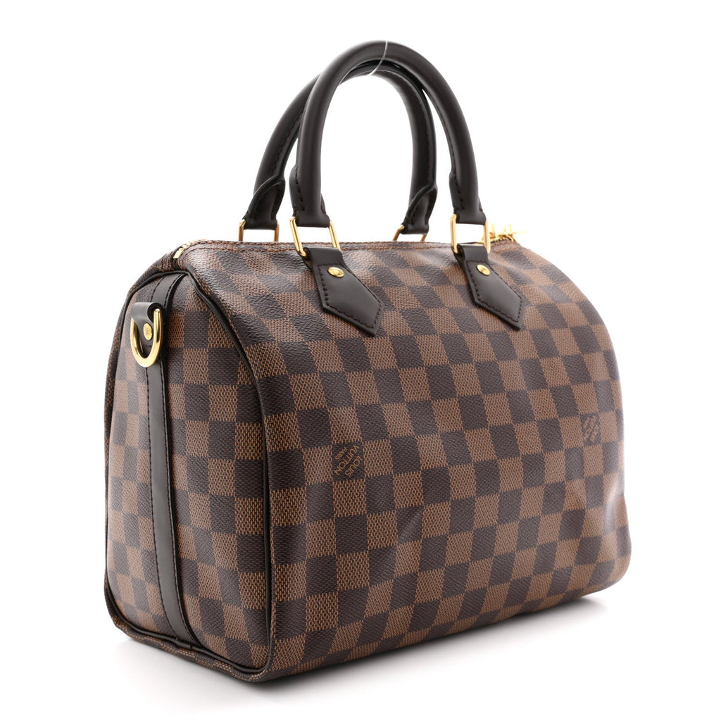 Damier Ebene Speedy Bandouliere 25