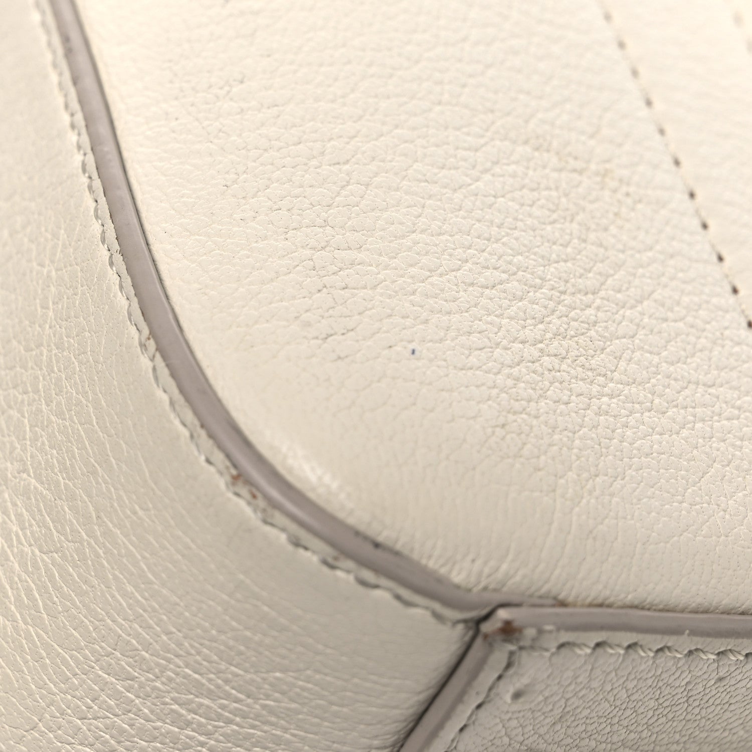 Sugar Goatskin Mini Antigona Off White