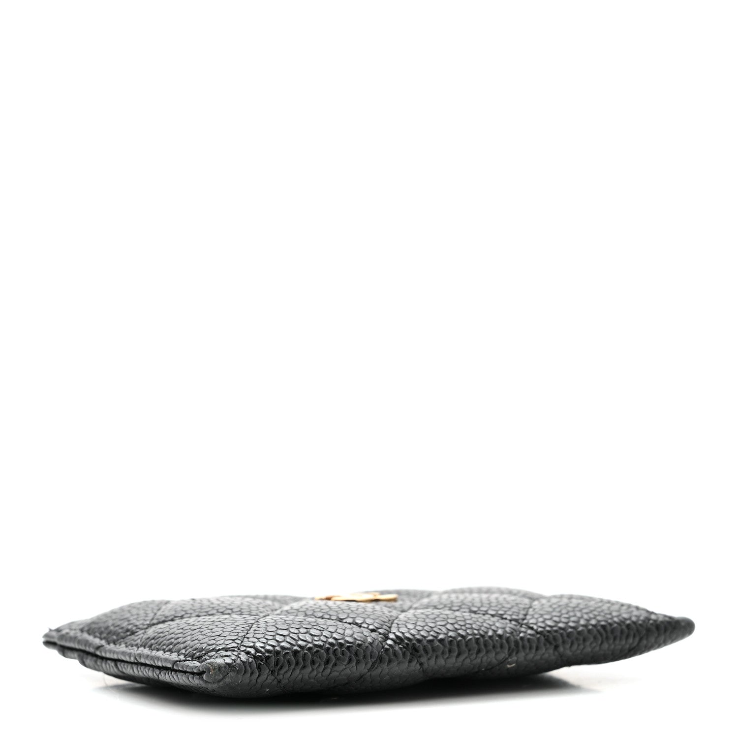 Caviar Quilted  Holder Black