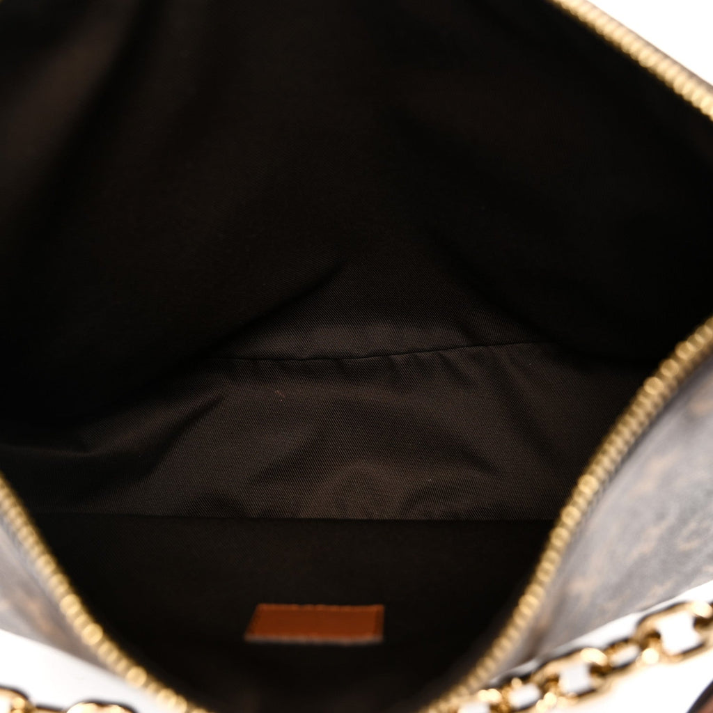 Reverse Monogram Loop Hobo