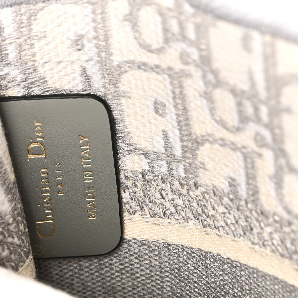 Oblique Mini Book Tote Grey Multicolor