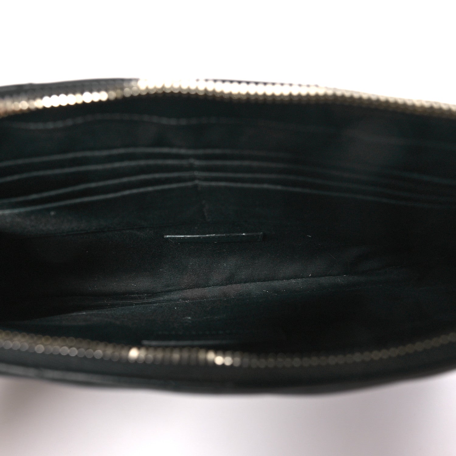 Calfskin Matelasse Monogram Cassandre Tablet Pouch Black