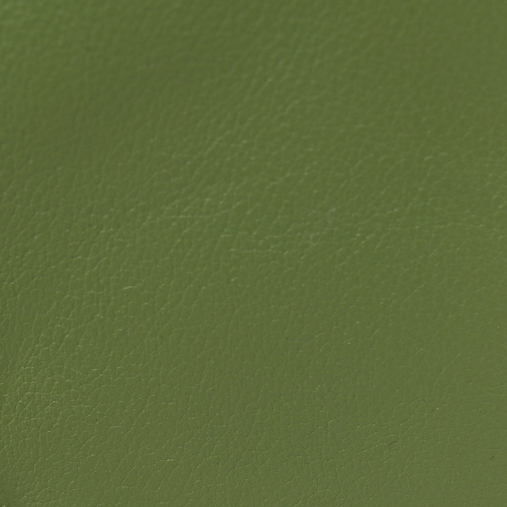 Roxy Calfskin Web Medium Blondie Top Handle Shoulder Flap Bag Salamander Green