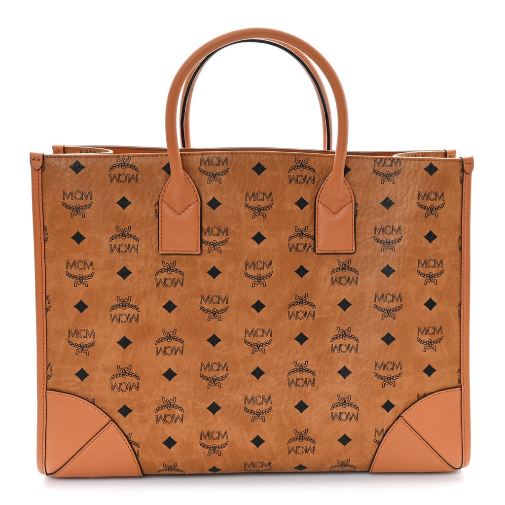 Visetos X-Large Munchen Tote Cognac