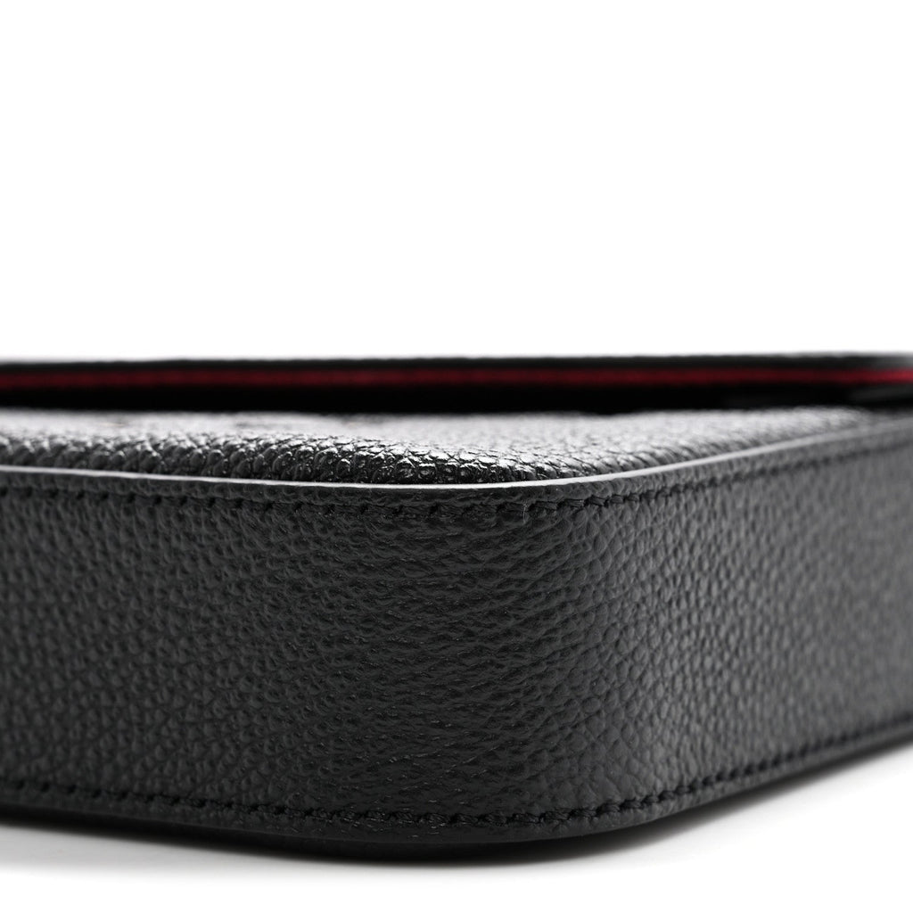 Empreinte Monogram Giant Felicie Pochette Black Beige