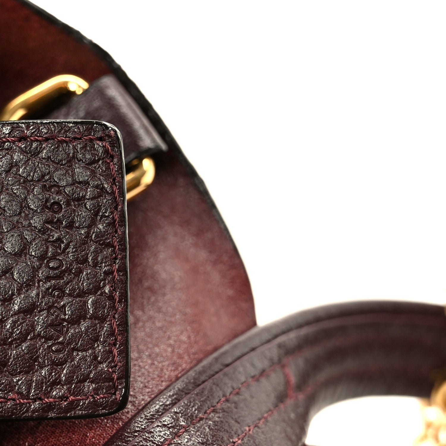 Suede Small Spin Tote Deep Violine