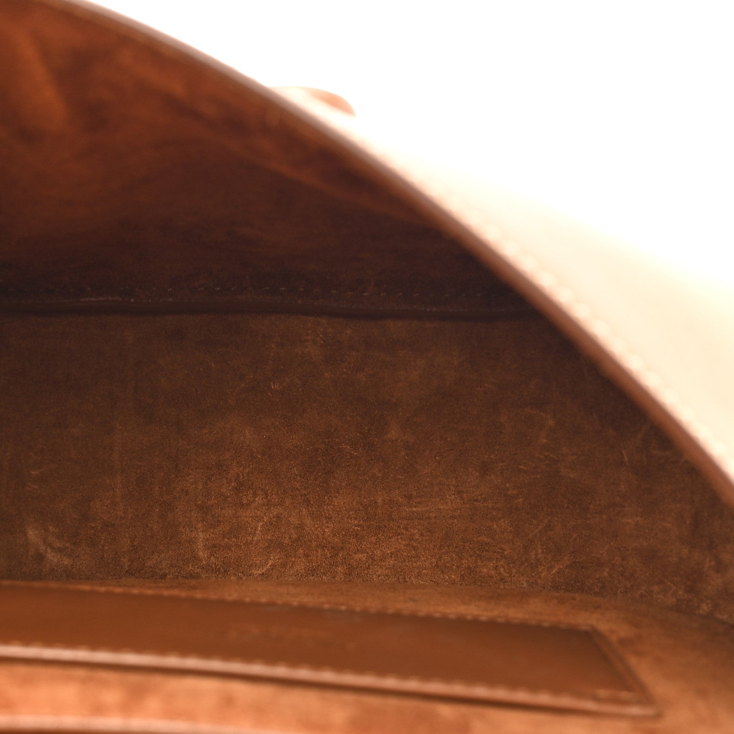 Vegetable Tanned Calfskin Le Caban Satchel Bag Brick