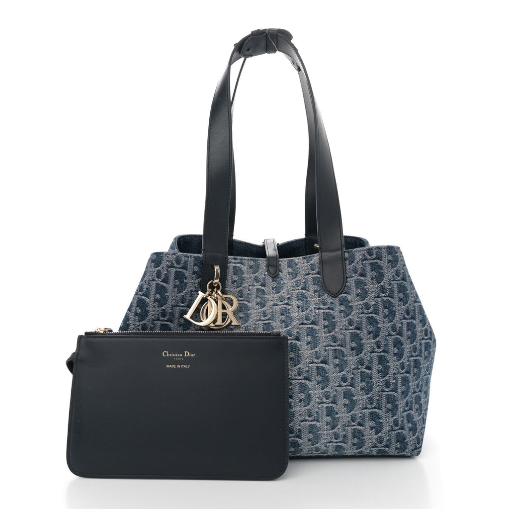Denim Jacquard Oblique Medium Toujours Blue