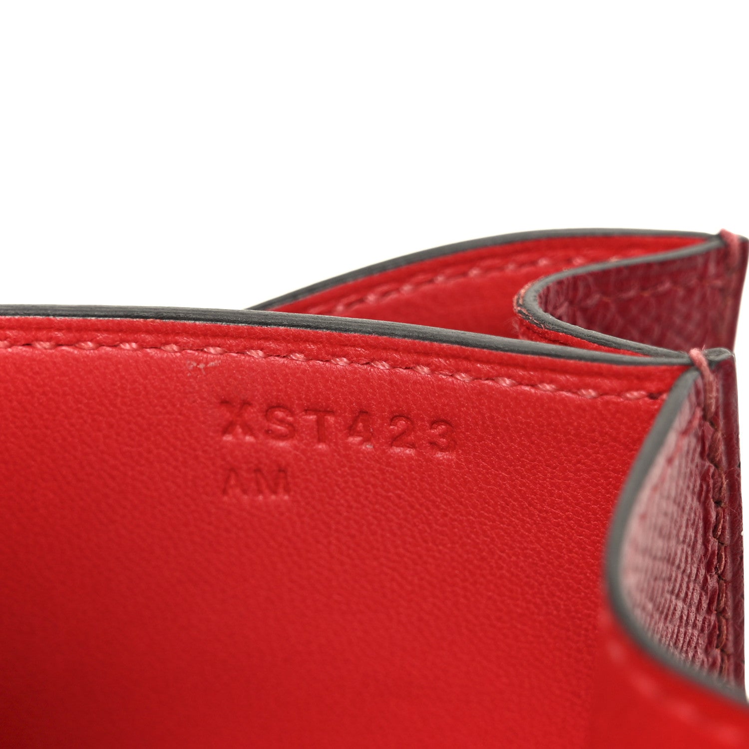 Epsom Enamel Constance 18 Rouge Grenat