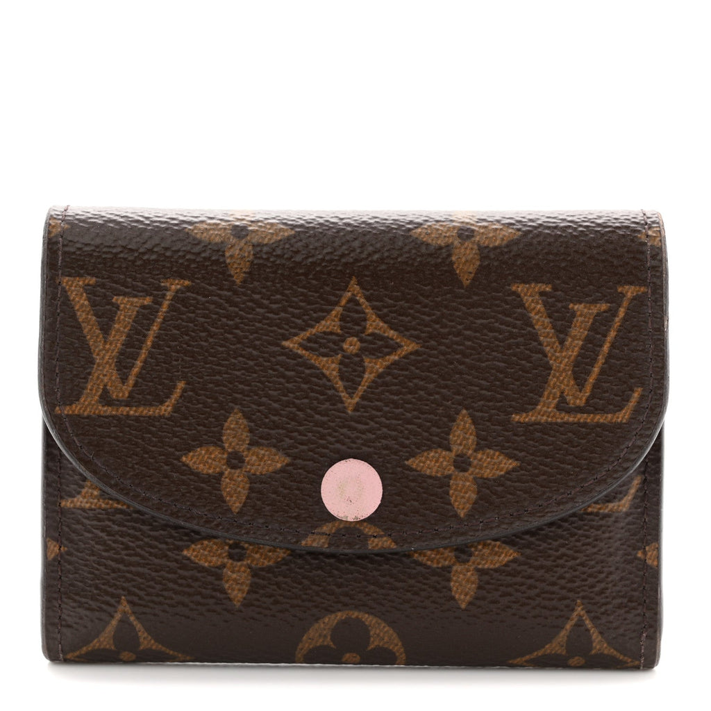 Monogram Rosalie Coin Purse Rose Ballerine