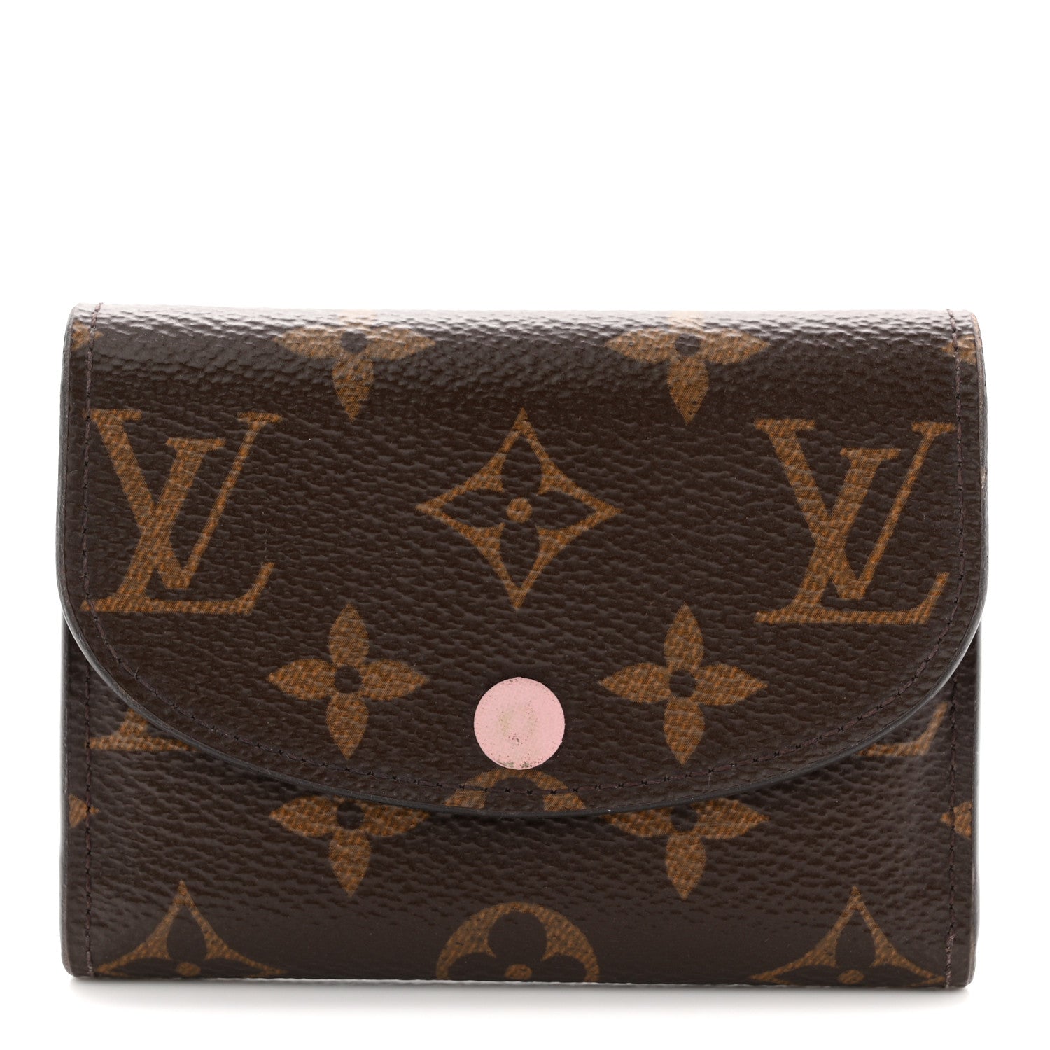 Monogram Rosalie Coin Purse Rose Ballerine
