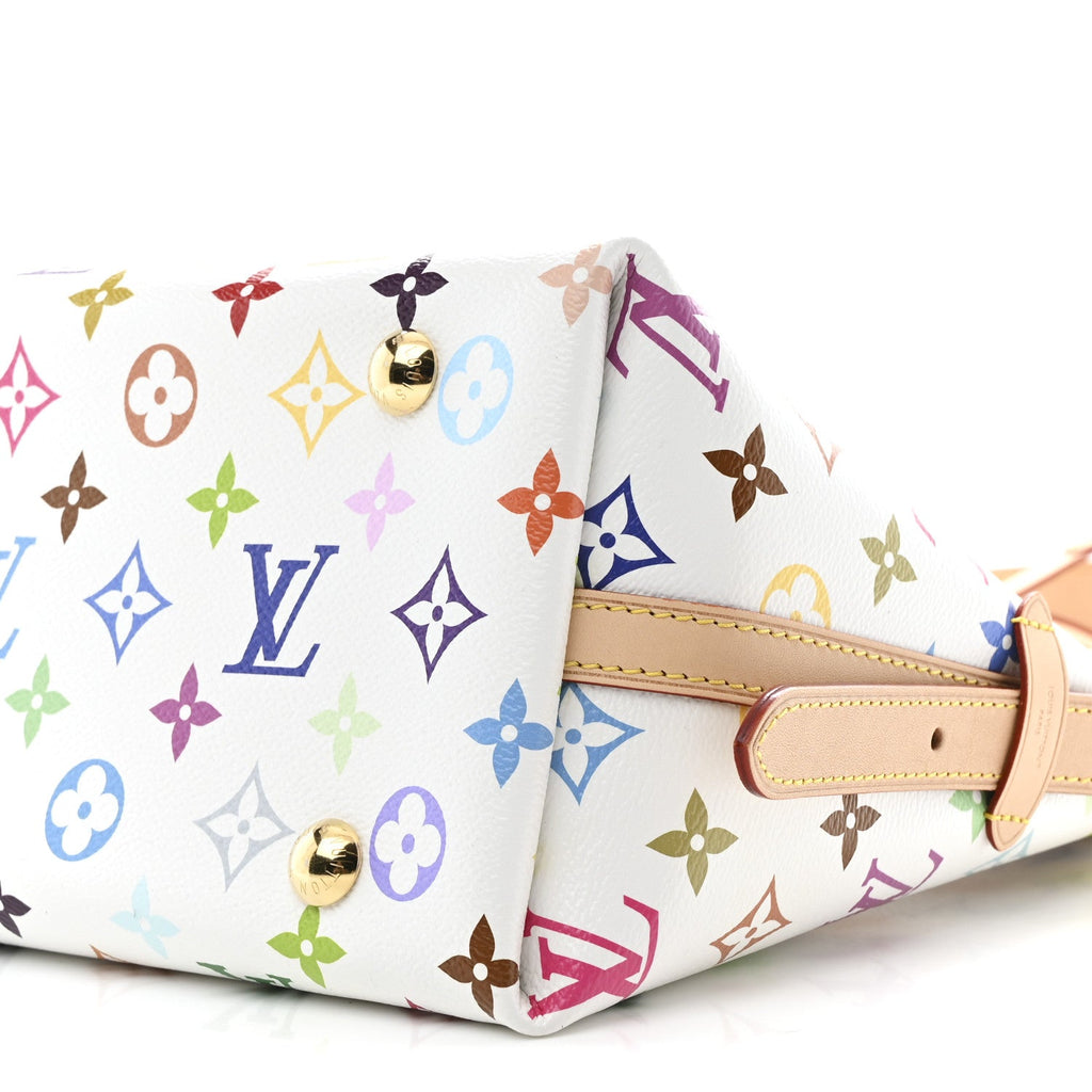 LV X TM Monogram Multicolor CarryAll PM White