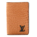 Alligator Pocket Organizer Tan