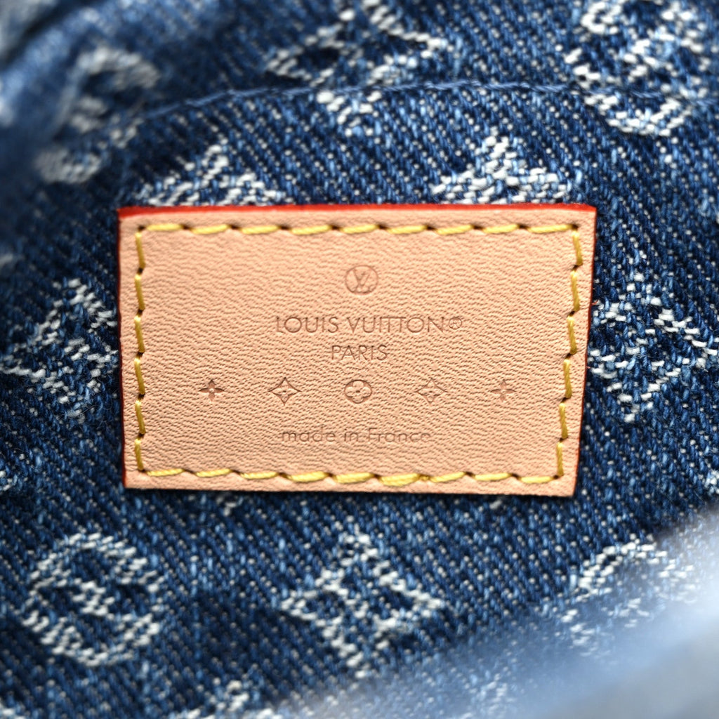 Monogram Denim Sunset Blue