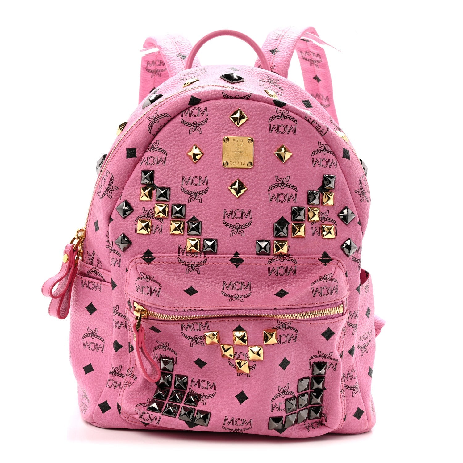 Visetos Studded Small Stark M Backpack Pink