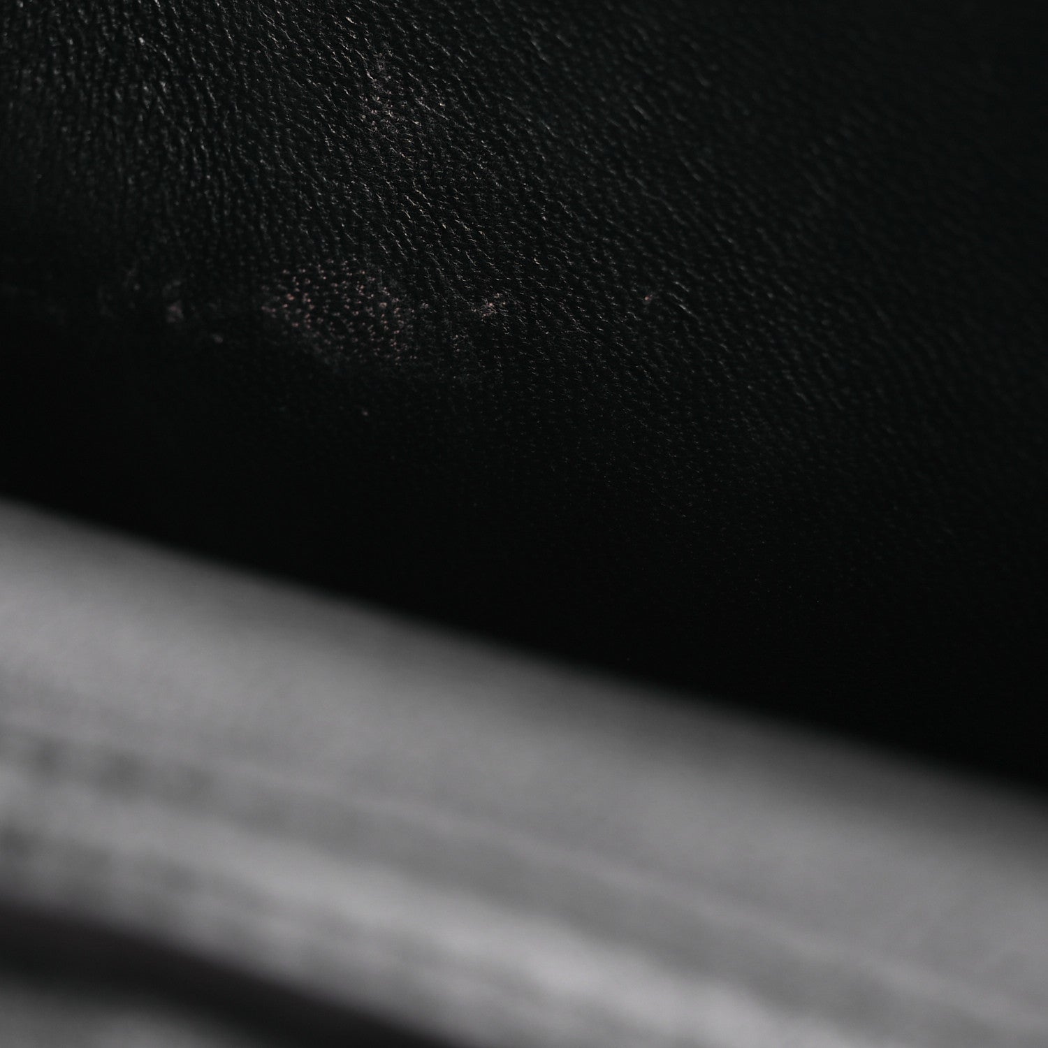 Calfskin Small Nile Bracelet Minaudiere Bag Black