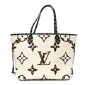 Monogram Giant Jungle Neverfull MM Ivory