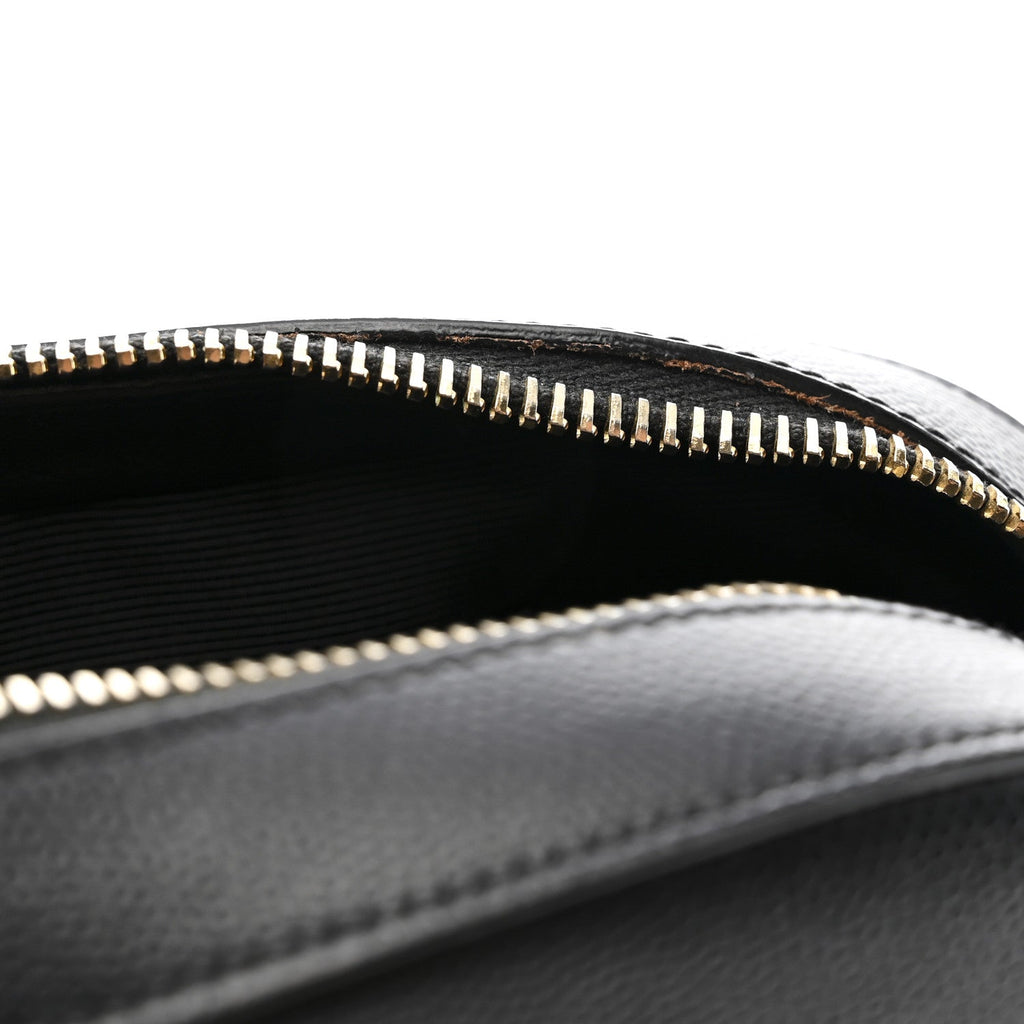 Grain De Poudre Medium Classic Monogram Camera Bag Black