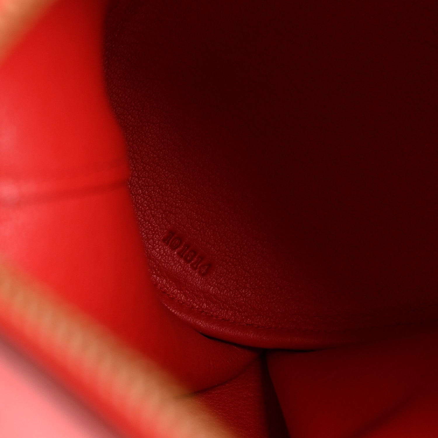 Calfskin Mini Elephant Crossbody Bag Scarlet Red