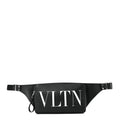 Calfskin VLTN Belt Bag Black White