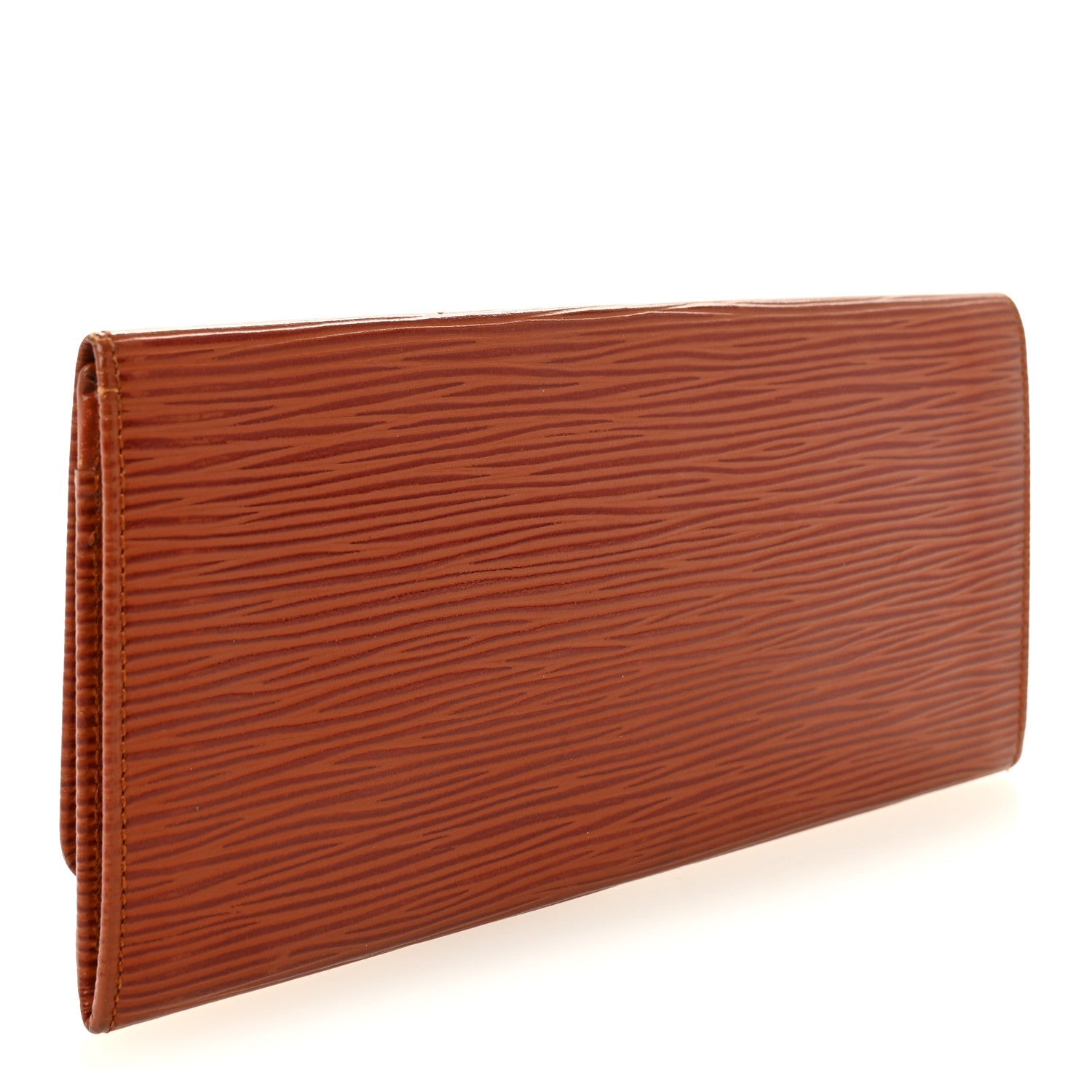 Epi Checkbook Holder Wallet Kenyan Fawn
