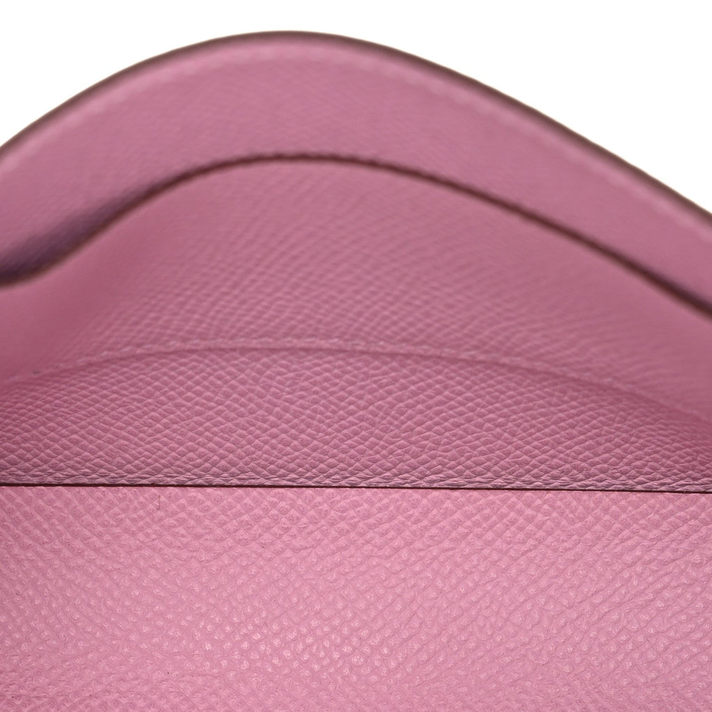 Epsom Hermesnap Wallet Mauve Sylvestre