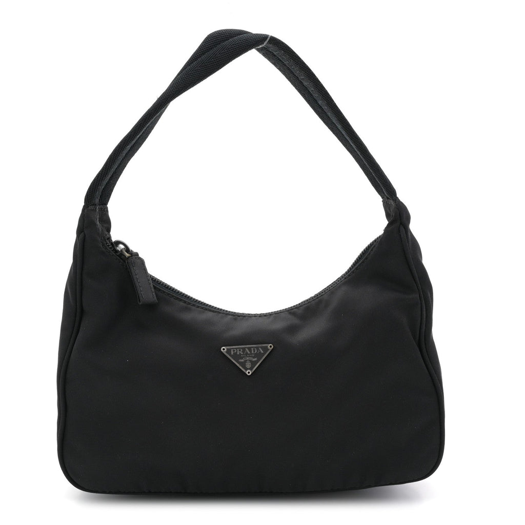 Tessuto Nylon Sport Mini Shoulder Bag Black