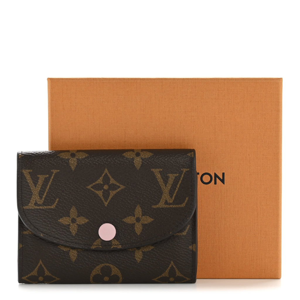 Monogram Rosalie Coin Purse Rose Ballerine
