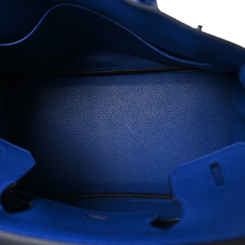 Togo Birkin 30 Bleu Royal