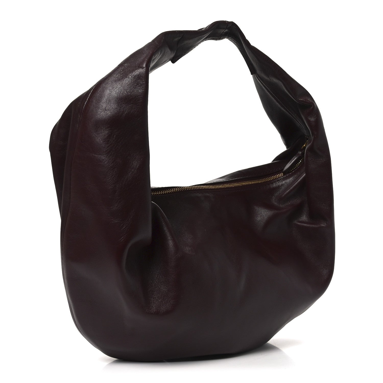 Calfskin Medium Olivia Hobo Burgundy