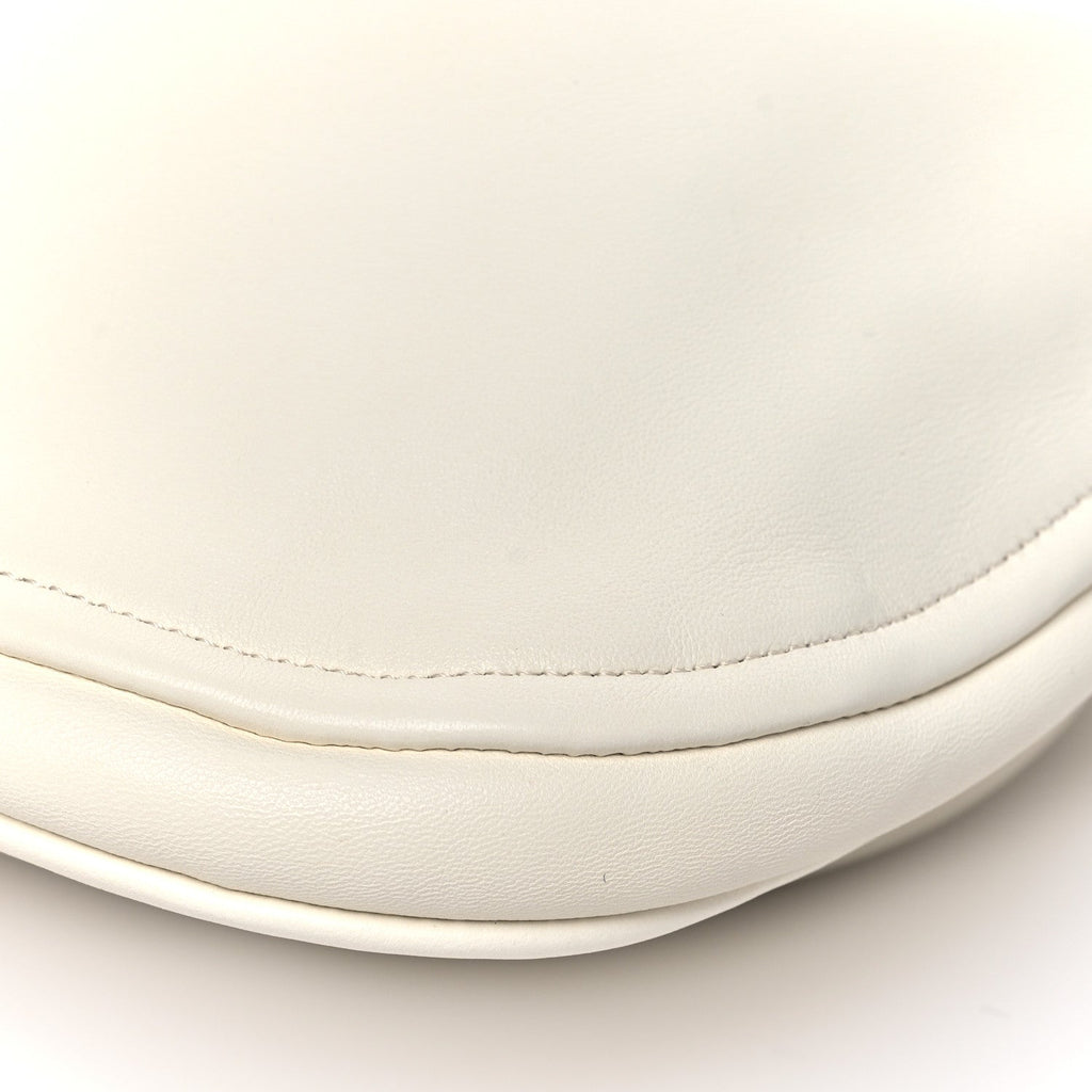 Calfskin Large Go-Hobo Bag Light Ivory