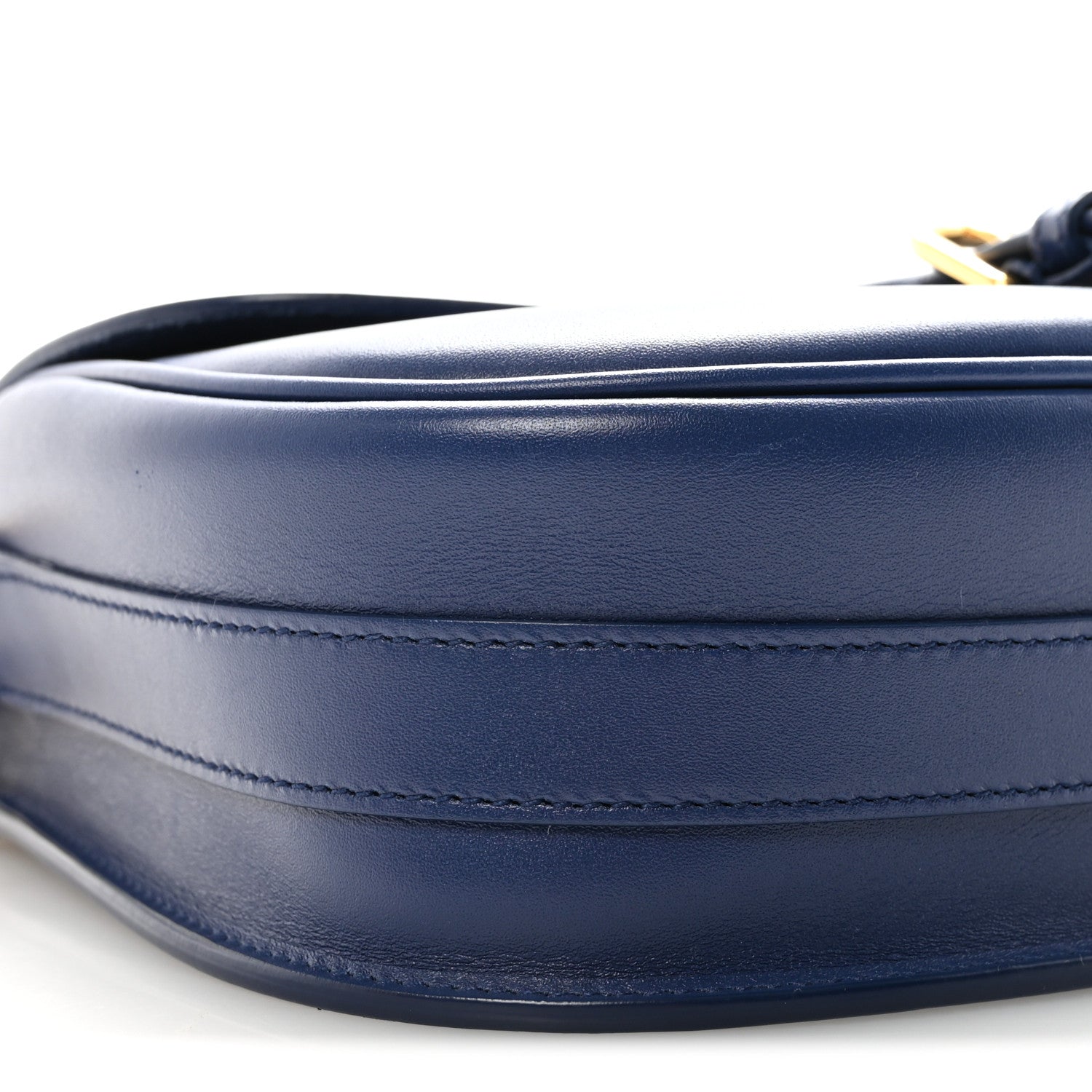 Box Calfskin Medium Bobby Flap Blue