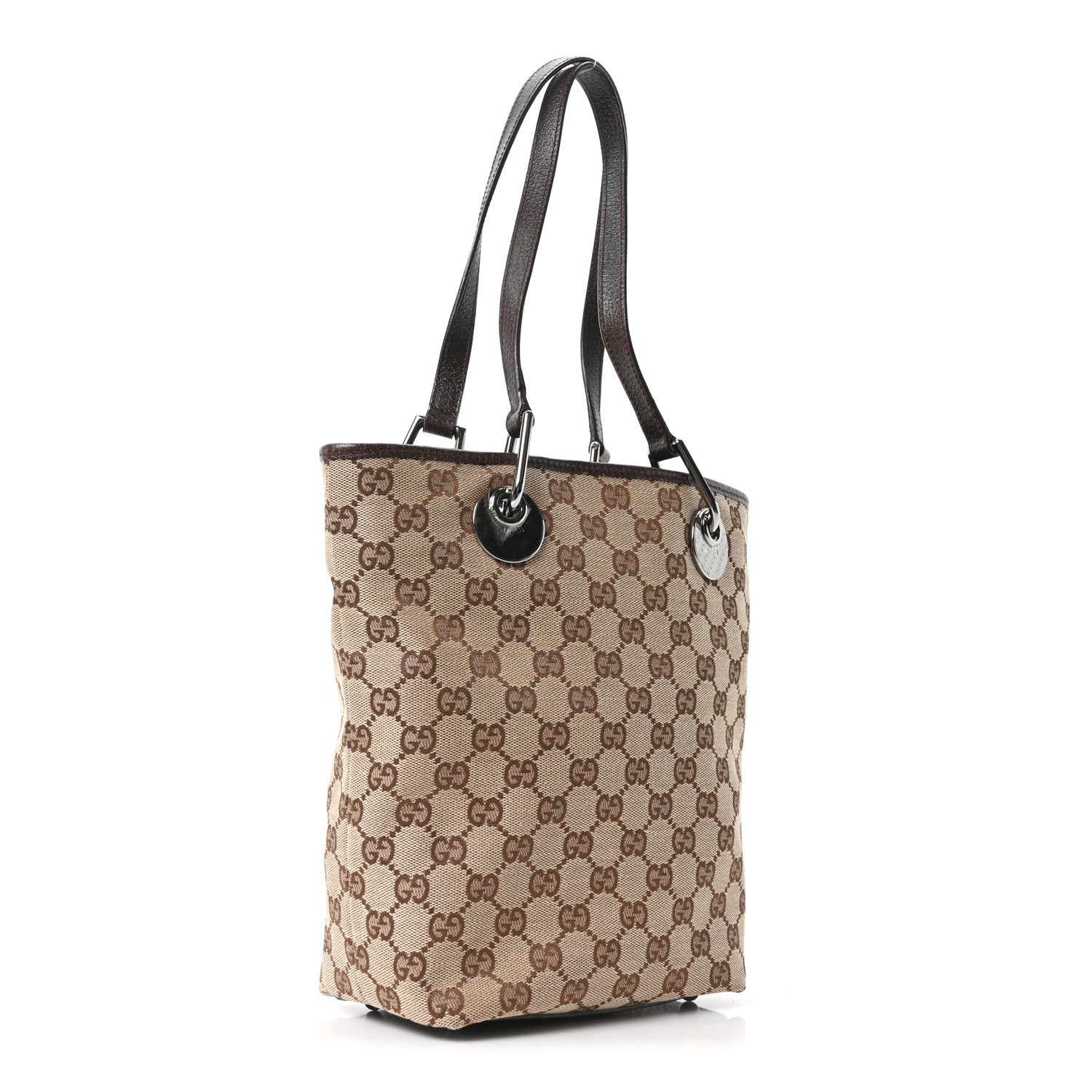 Monogram Small Eclipse Tote Brown