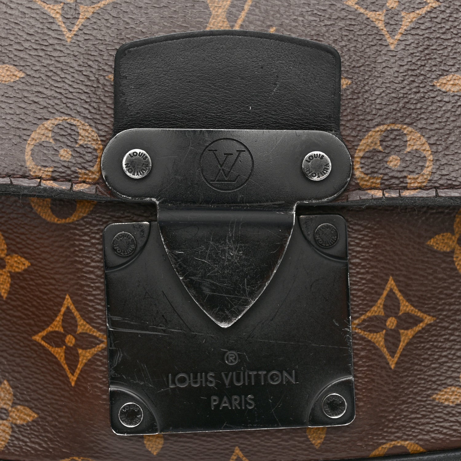 Monogram Macassar S Lock Messenger