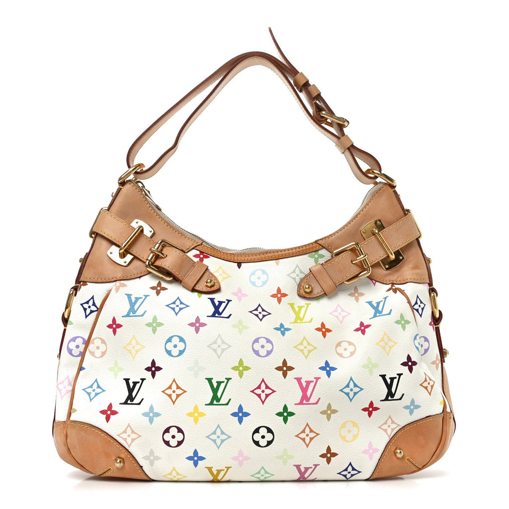 Monogram Multicolor Greta White