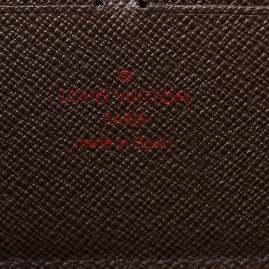 Damier Ebene Zippy Wallet