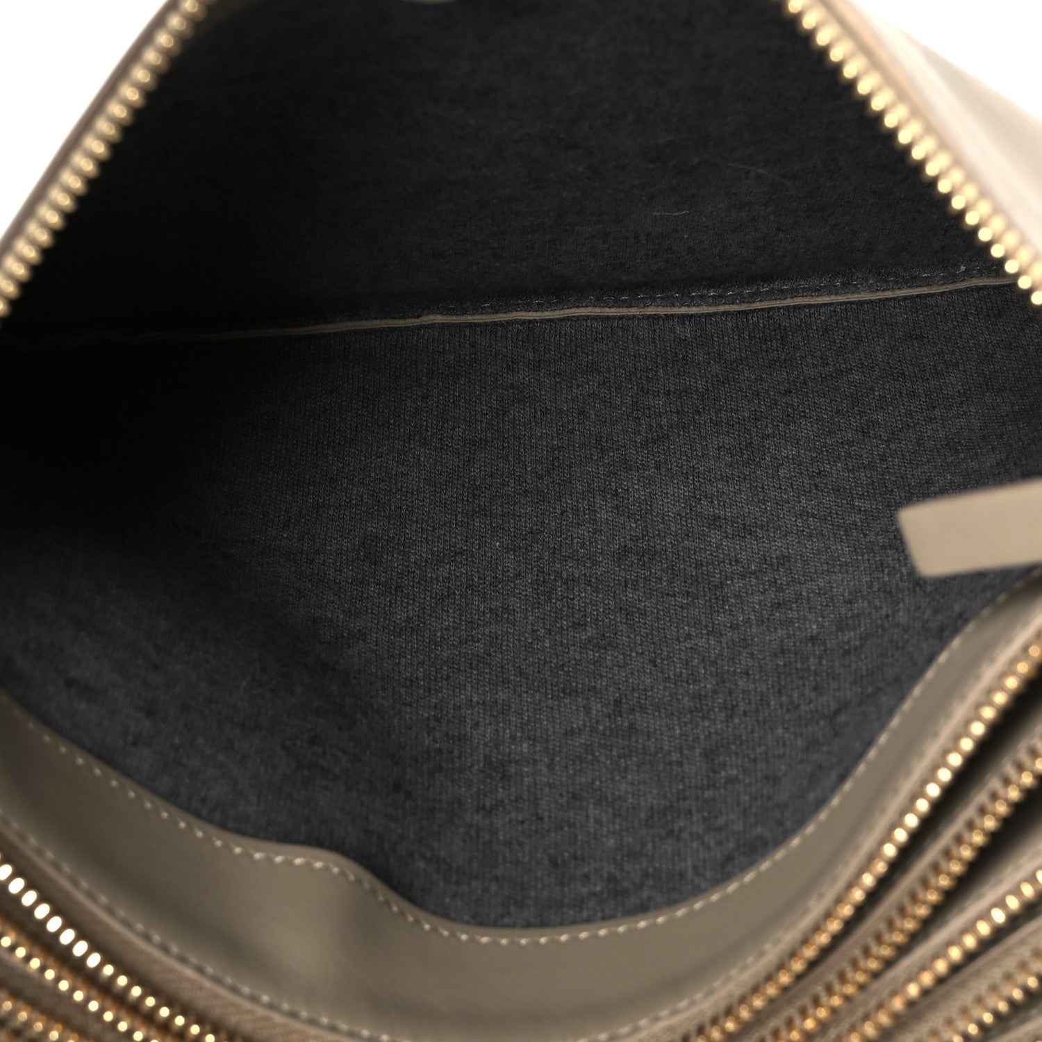 Lambskin Large Trio Crossbody Bag Beige