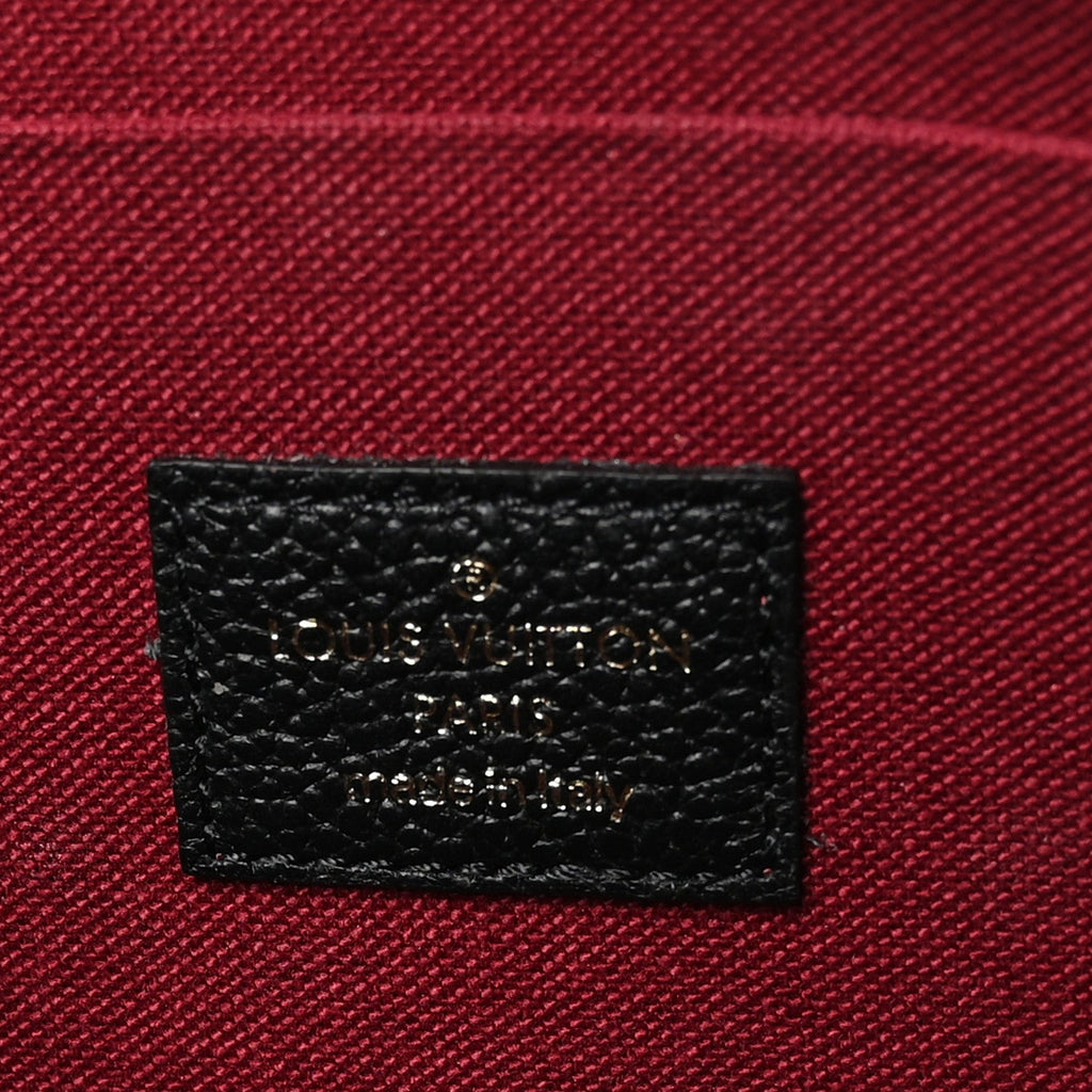 Empreinte Monogram Giant Felicie Pochette Black Beige