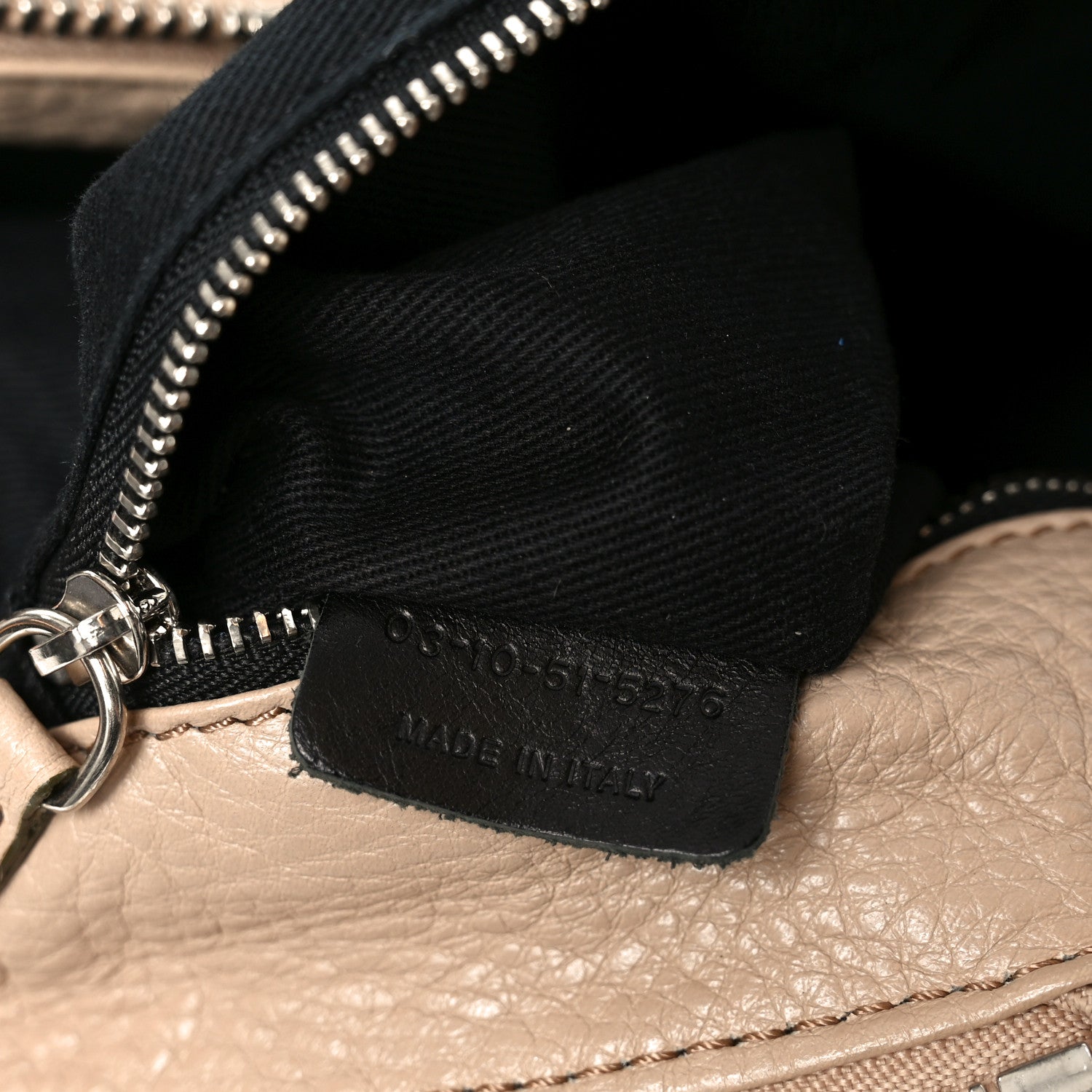 Calfskin Medium Paddington Satchel Beige