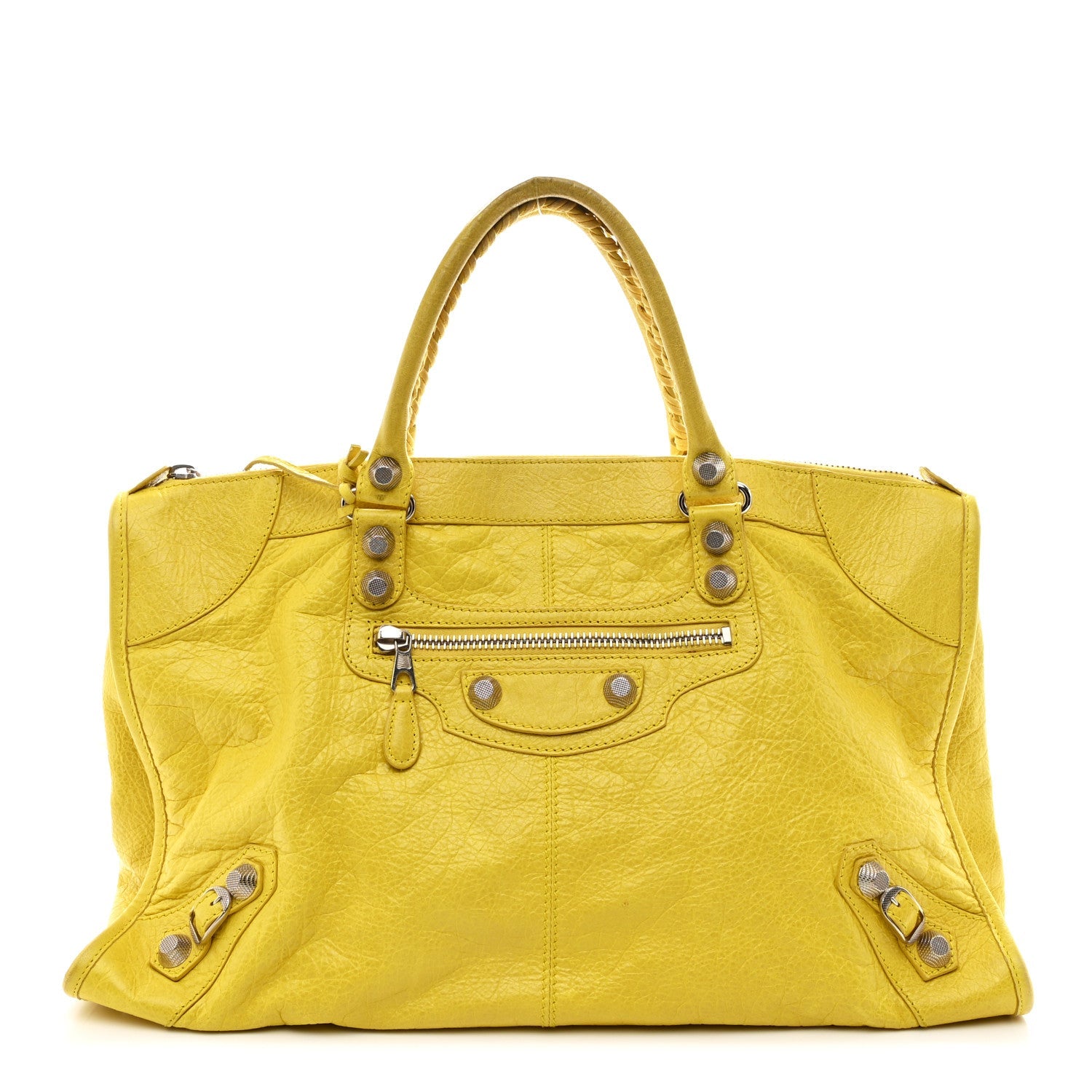 Agneau Giant 21 Silver Hardware Work Curry