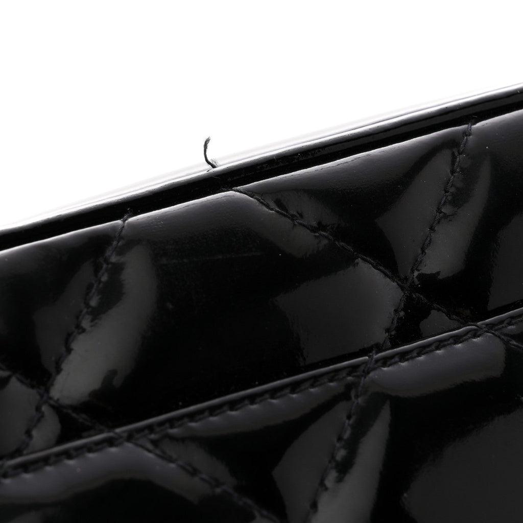 Patent Medallion Tote Black