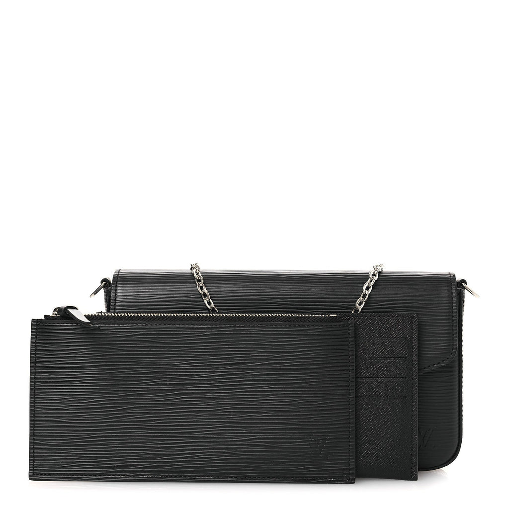 Epi Pochette Felicie Black