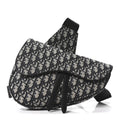Oblique Mens Saddle Bag Blue