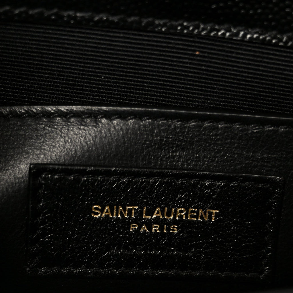 Grain De Poudre Small Monogram Kate Satchel Black