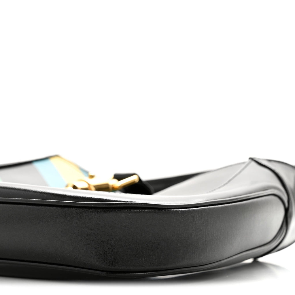 Boarded Dyana Lux Calfskin Centum Small Jackie 1961 Hobo Black Multicolor