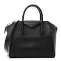 Sugar Goatskin Small Antigona Black
