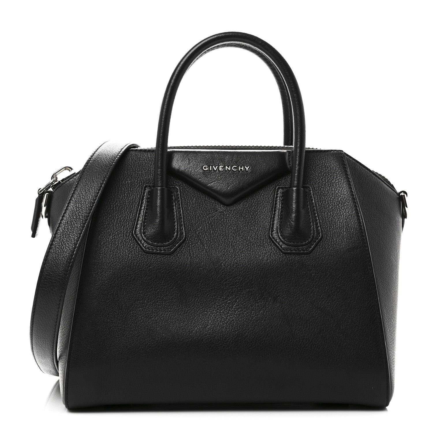 Sugar Goatskin Small Antigona Black