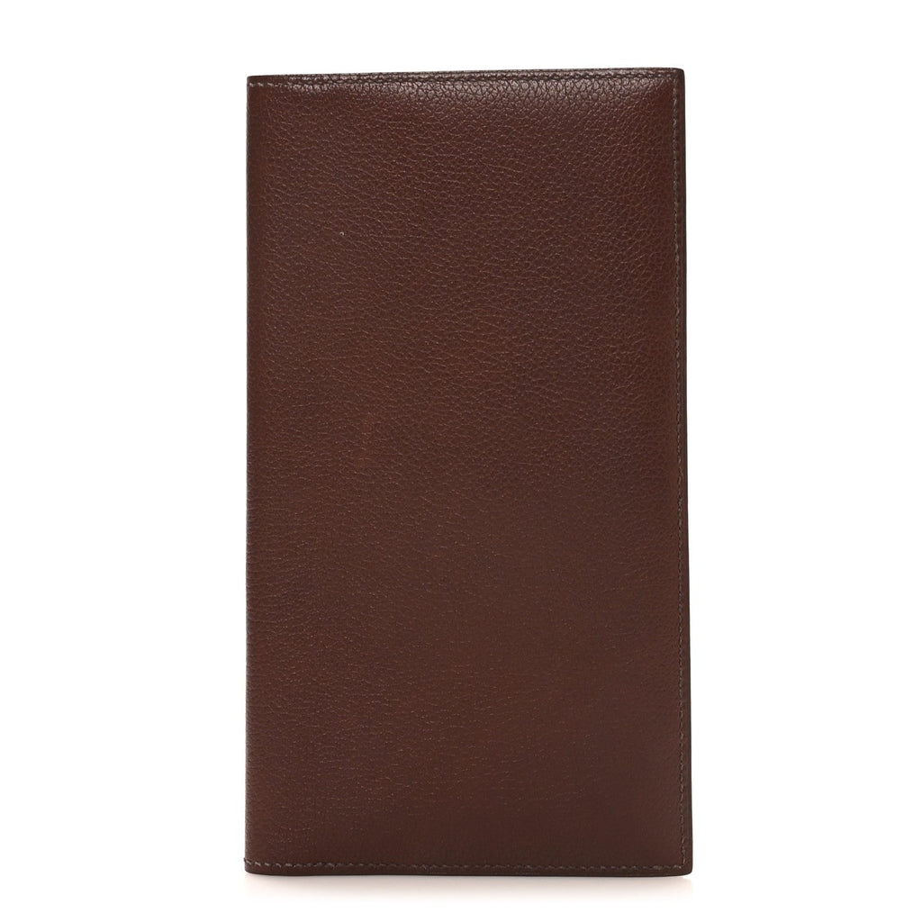 Evercolor Citizen Twill Long Wallet Chocolate