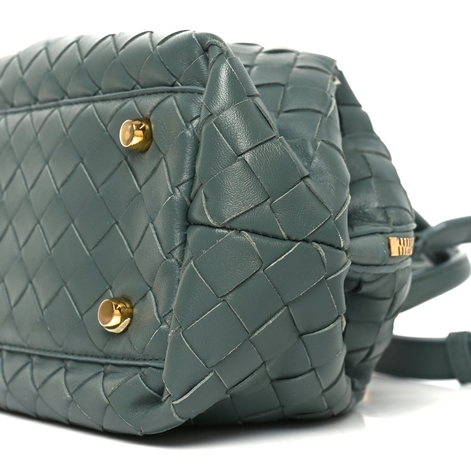 Nappa Intrecciato Bauletto Slate
