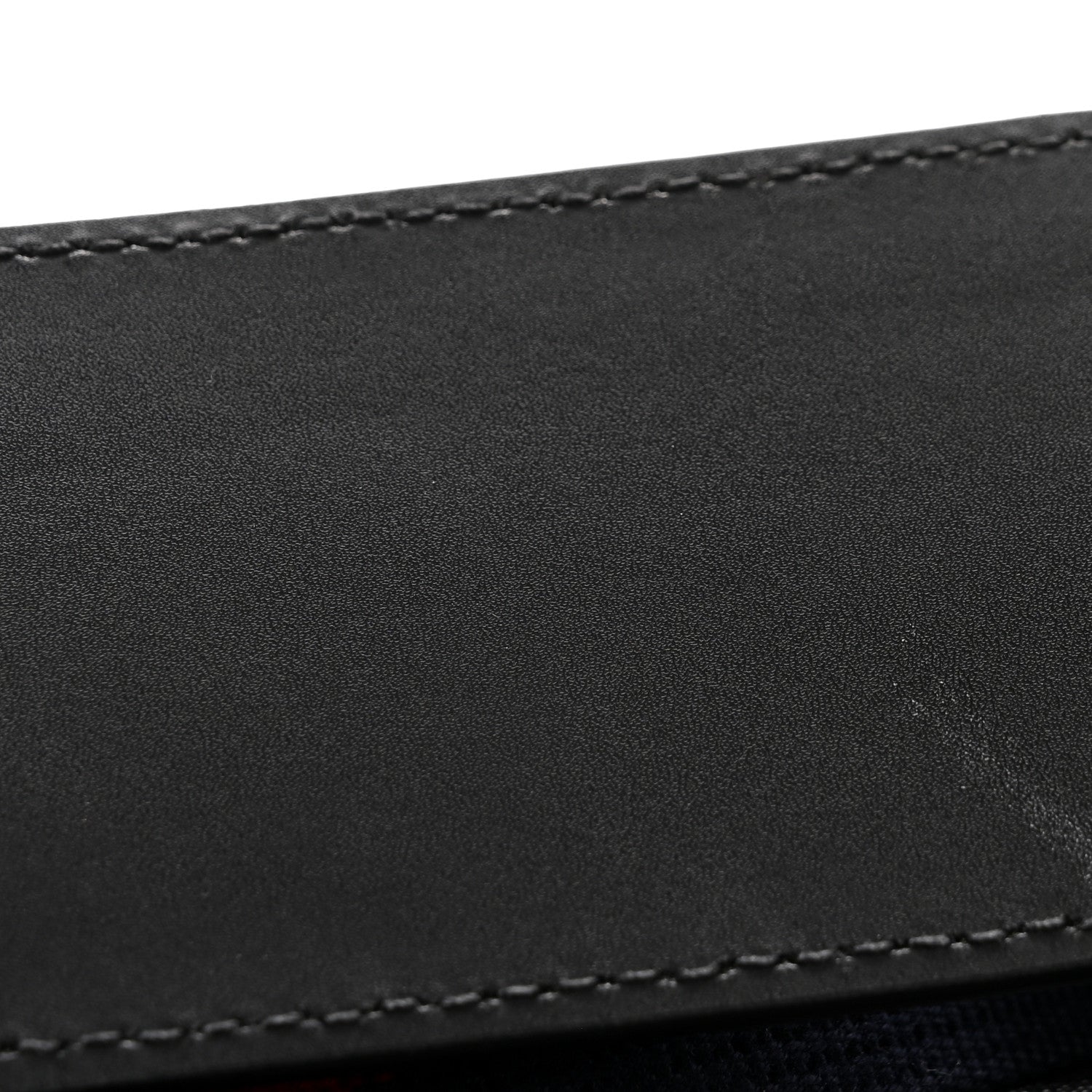 GG Supreme Monogram Web Small Flat Messenger Bag Black Grey